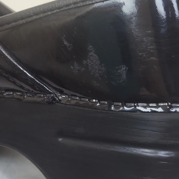 Dansko Professional Nurse's Shoes  Black Patent 9.5-10 - Picture 10 of 10